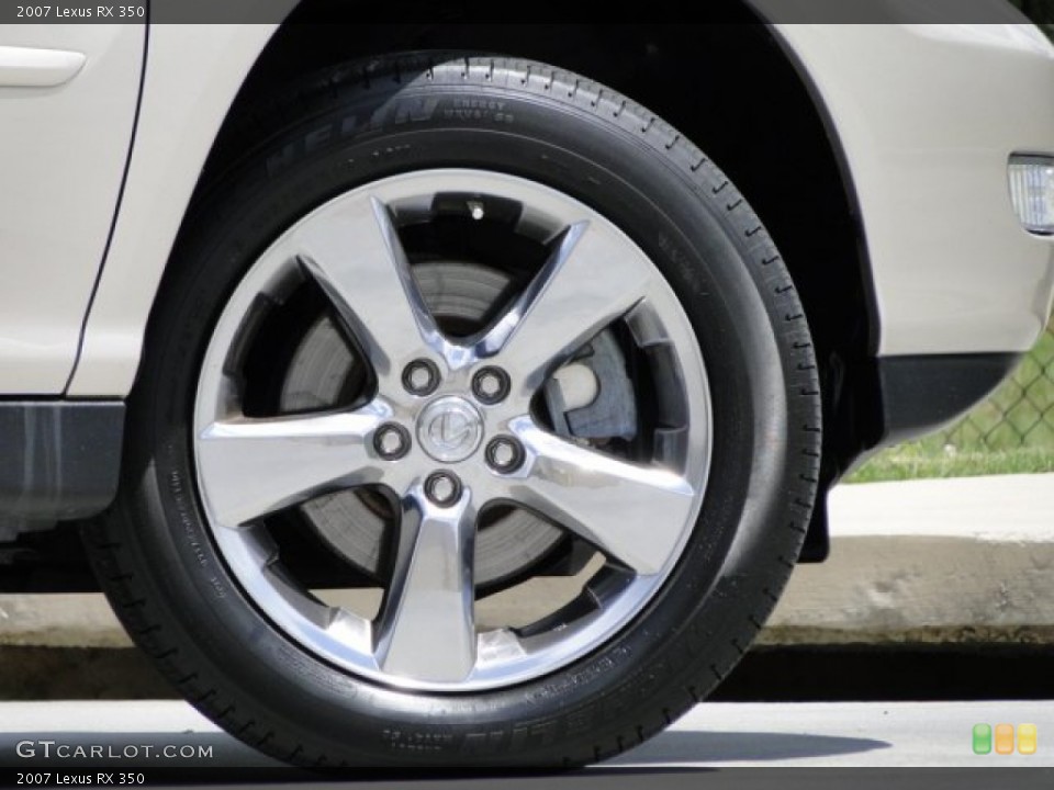 2007 Lexus RX 350 Wheel and Tire Photo #93601860