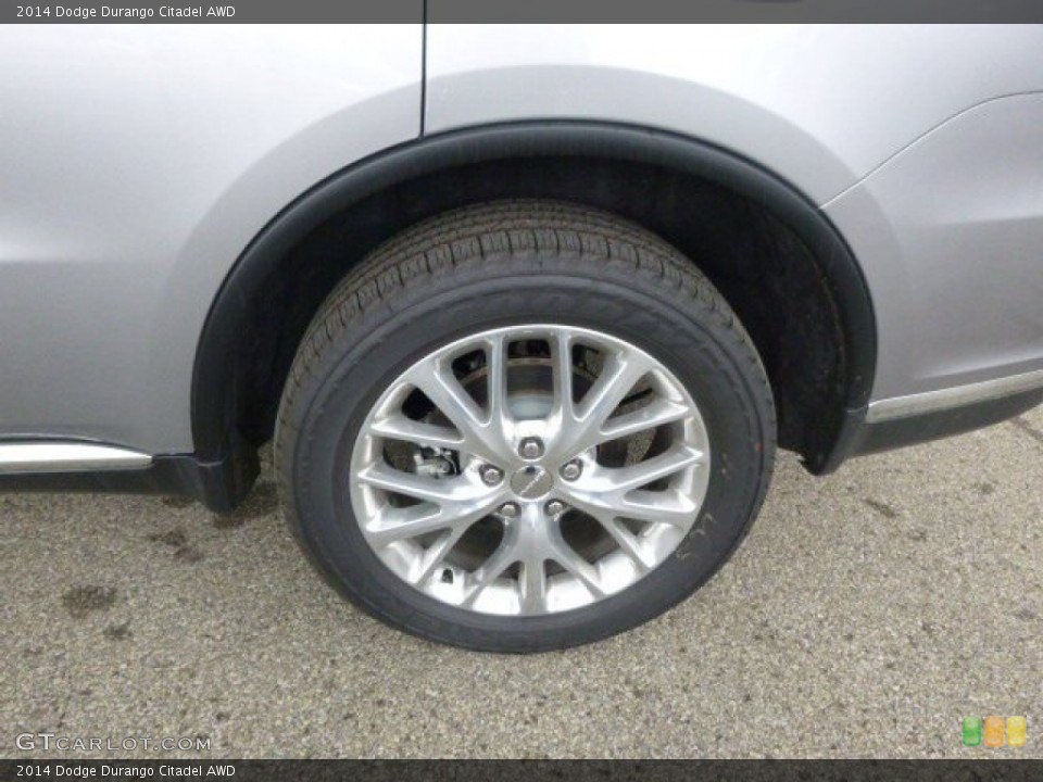 2014 Dodge Durango Citadel AWD Wheel and Tire Photo #93618454