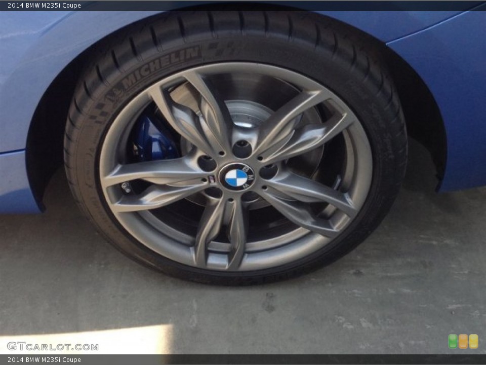 2014 BMW M235i Coupe Wheel and Tire Photo #93623561