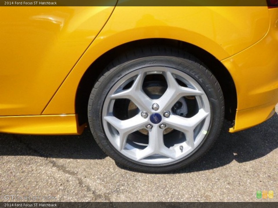 2014 Ford Focus ST Hatchback Wheel and Tire Photo #93636187
