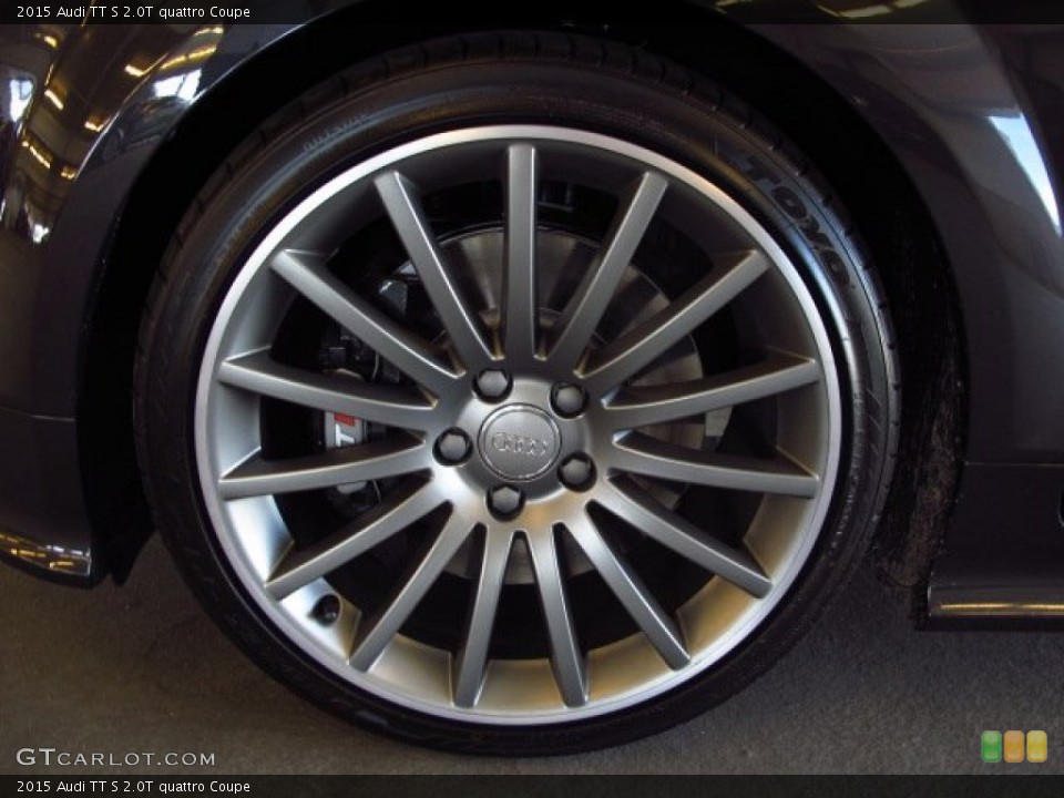 2015 Audi TT S 2.0T quattro Coupe Wheel and Tire Photo #93662230