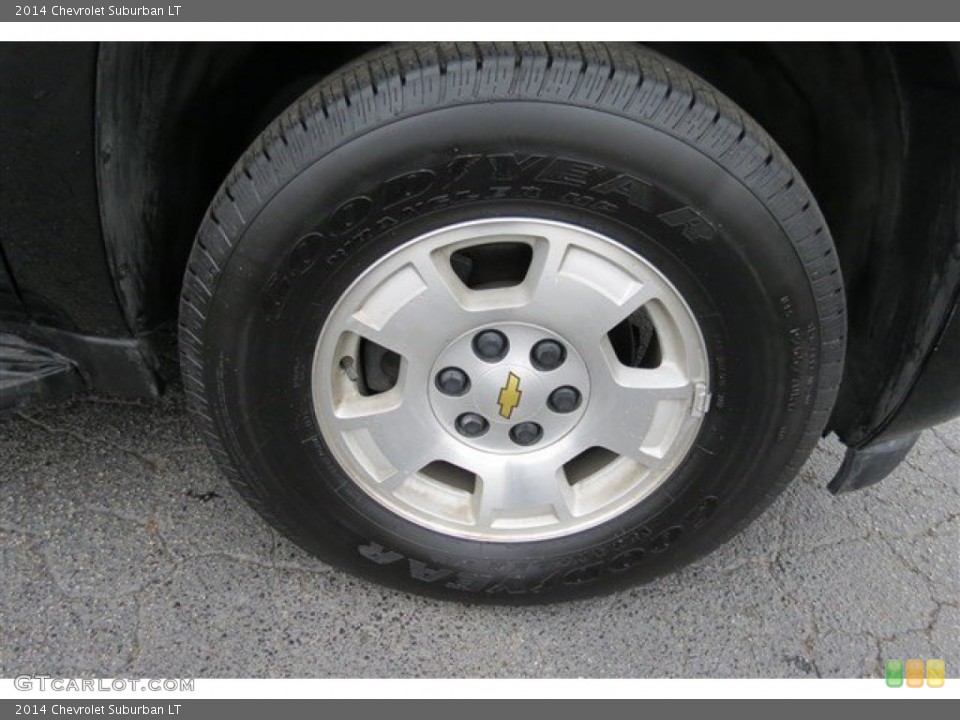 2014 Chevrolet Suburban LT Wheel and Tire Photo #93669833