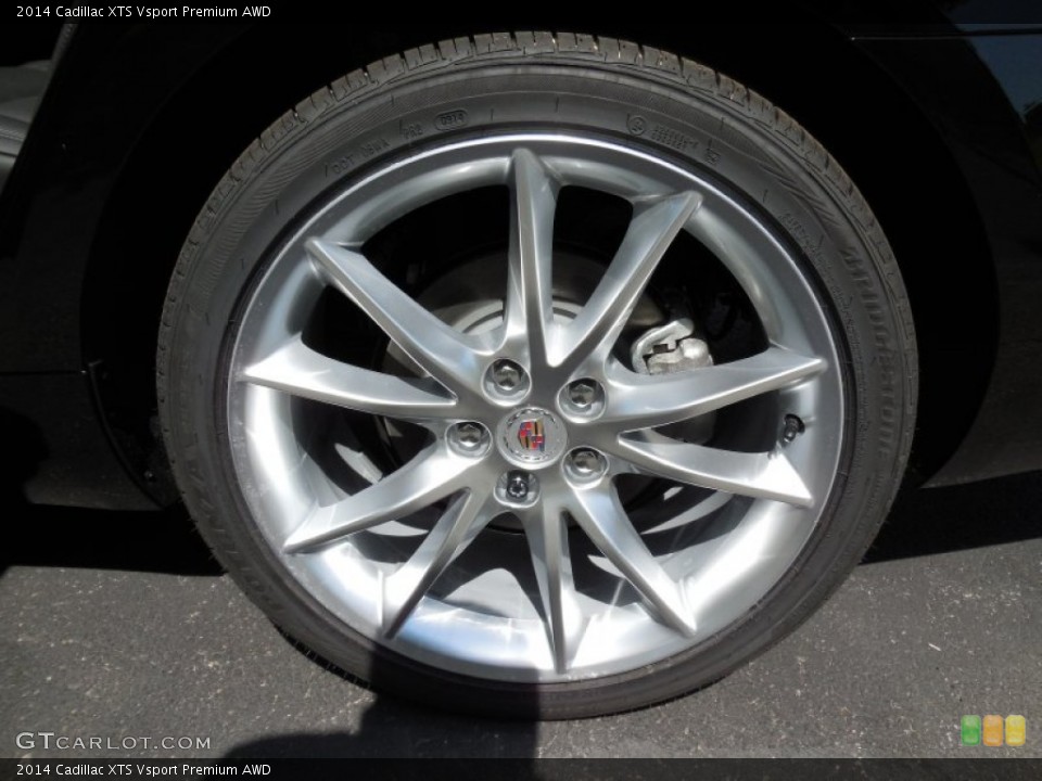 2014 Cadillac XTS Vsport Premium AWD Wheel and Tire Photo #93678203