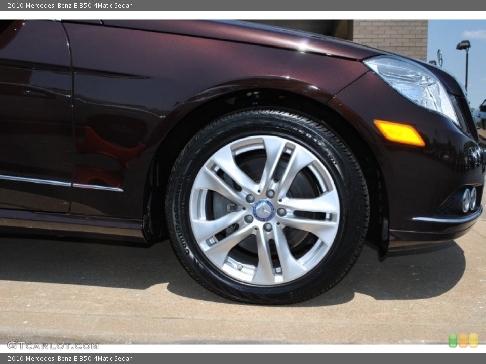 2010 Mercedes-Benz E 350 4Matic Sedan Wheel and Tire Photo #93701675