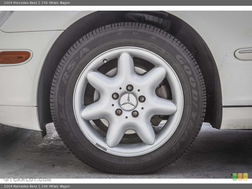 2004 Mercedes-Benz C 240 4Matic Wagon Wheel and Tire Photo #93767129