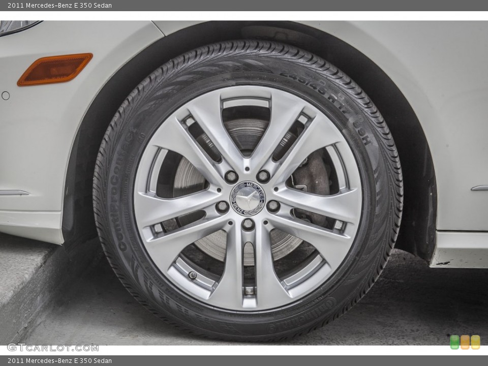 2011 Mercedes-Benz E 350 Sedan Wheel and Tire Photo #93768935