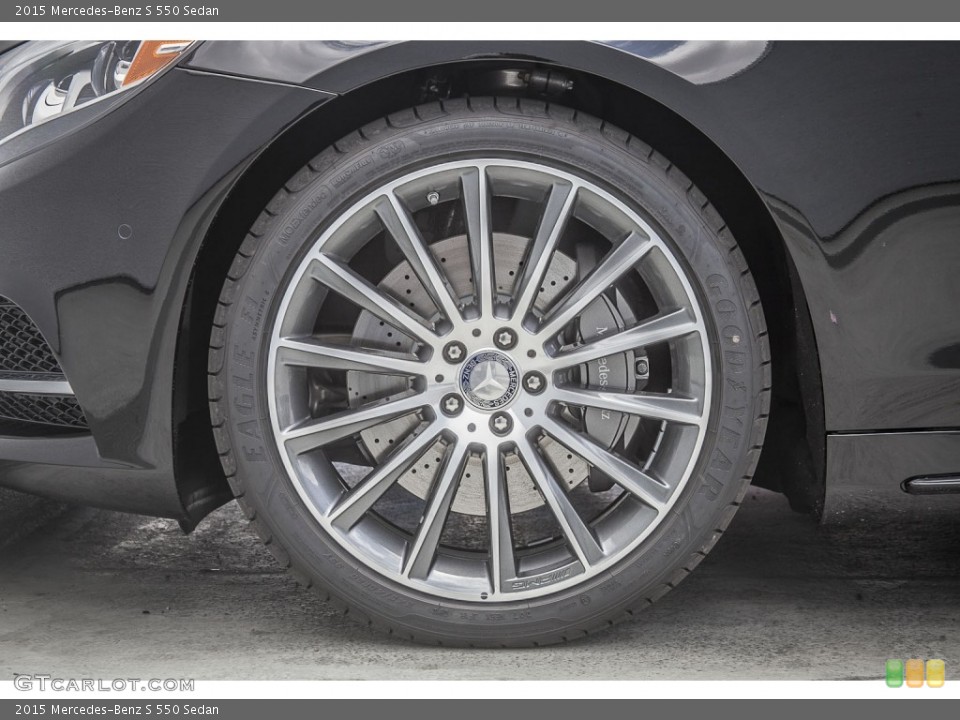2015 Mercedes-Benz S 550 Sedan Wheel and Tire Photo #93769931