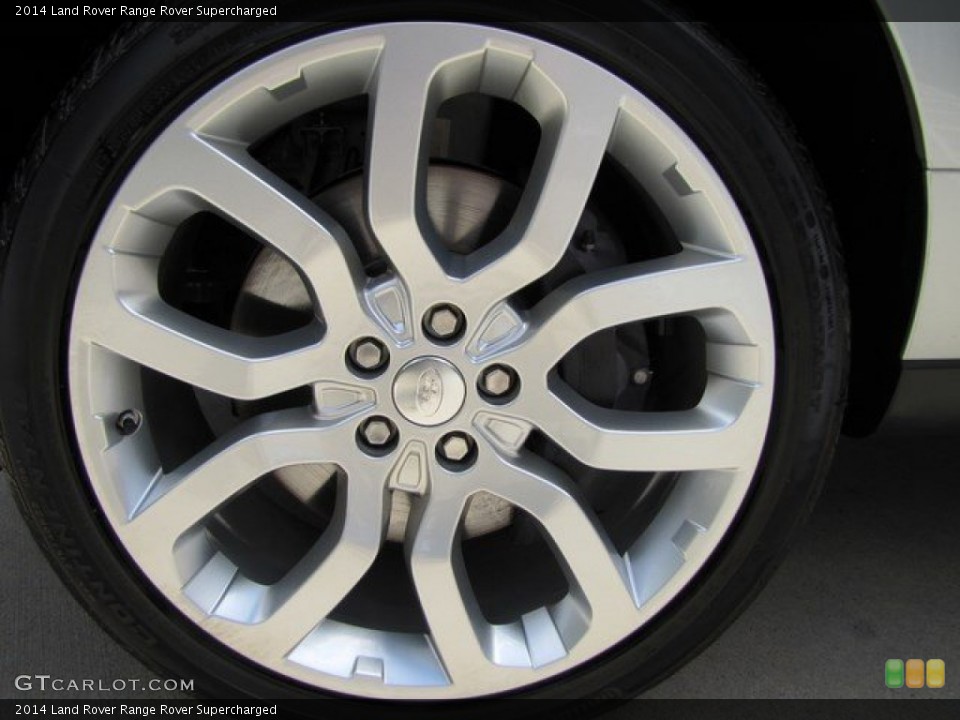 2014 Land Rover Range Rover Supercharged Wheel and Tire Photo #93770492