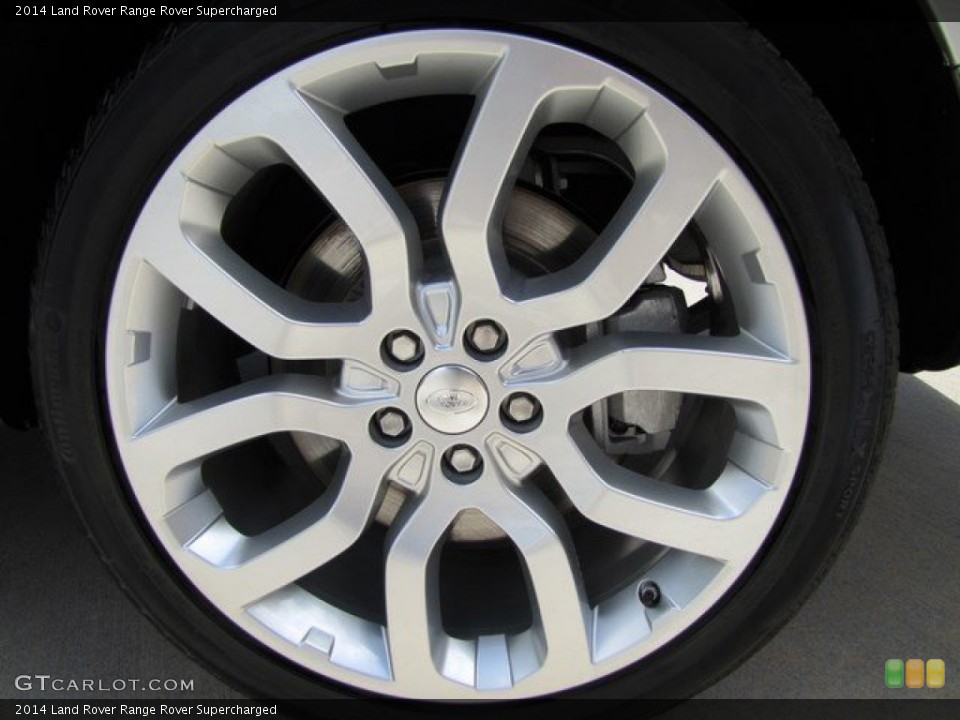 2014 Land Rover Range Rover Supercharged Wheel and Tire Photo #93770510