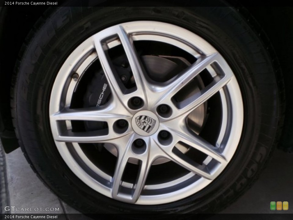 2014 Porsche Cayenne Diesel Wheel and Tire Photo #93770750