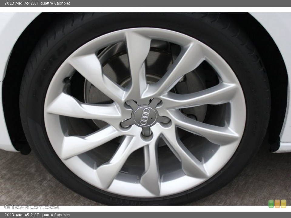 2013 Audi A5 2.0T quattro Cabriolet Wheel and Tire Photo #93806269