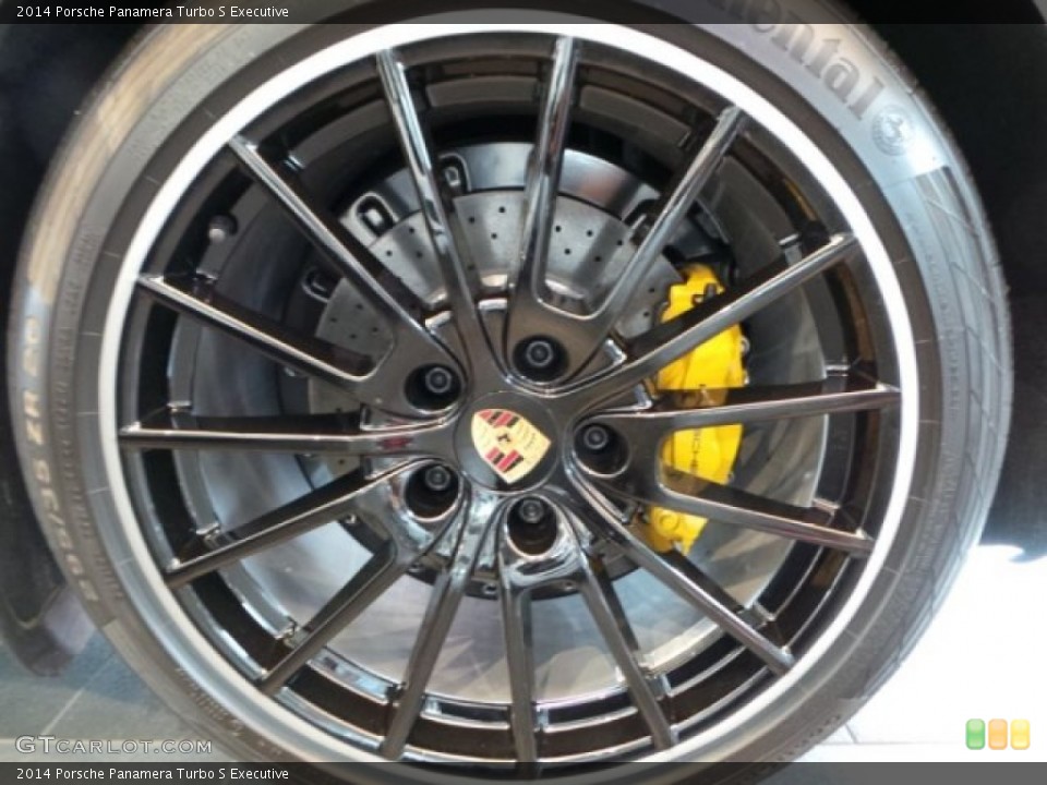 2014 Porsche Panamera Turbo S Executive Wheel and Tire Photo #93810130