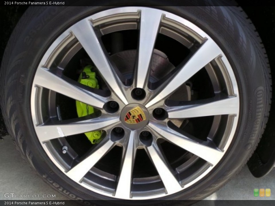 2014 Porsche Panamera S E-Hybrid Wheel and Tire Photo #93810994