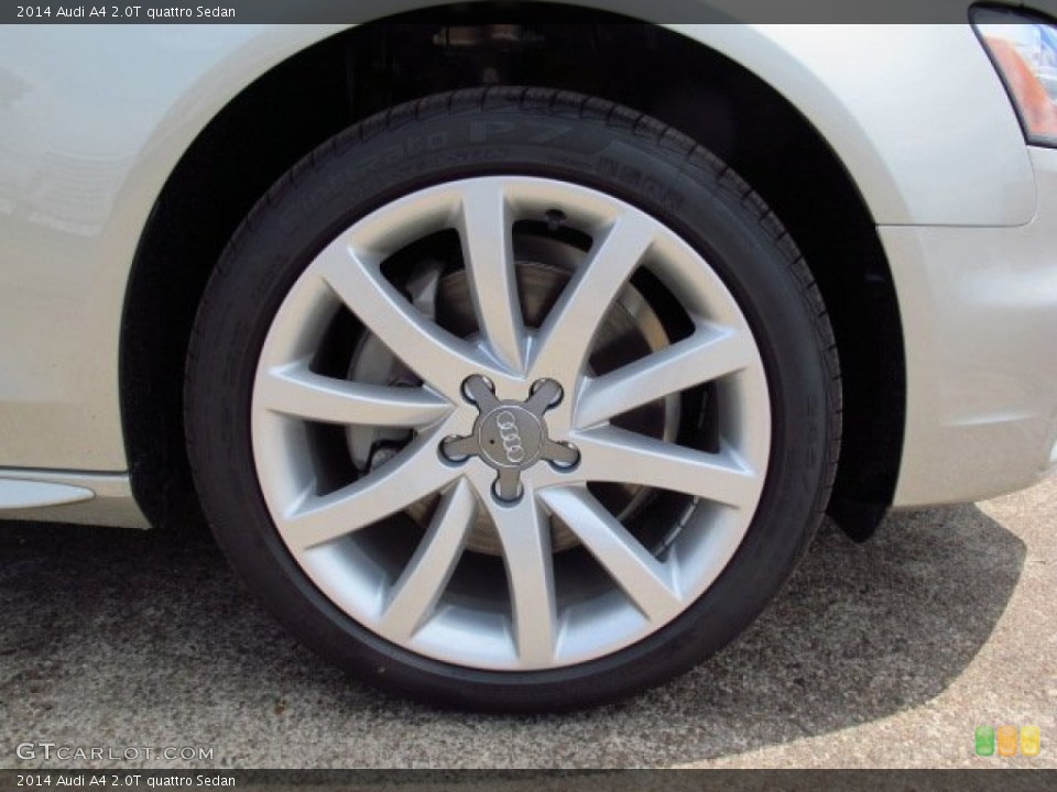 2014 Audi A4 2.0T quattro Sedan Wheel and Tire Photo #93815609