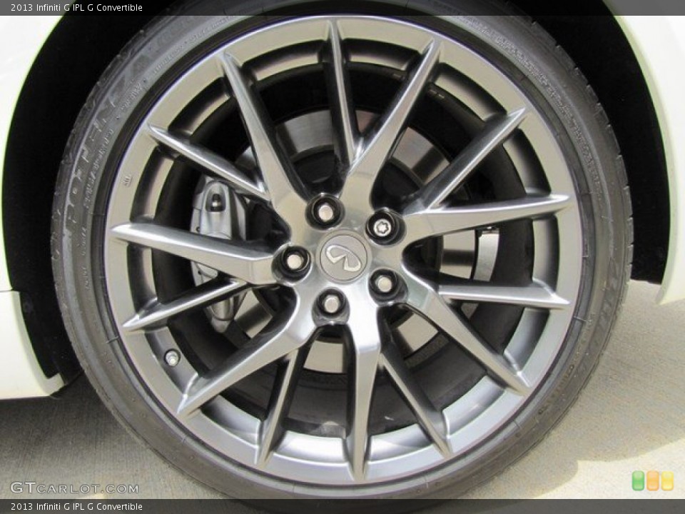2013 Infiniti G IPL G Convertible Wheel and Tire Photo #93828886
