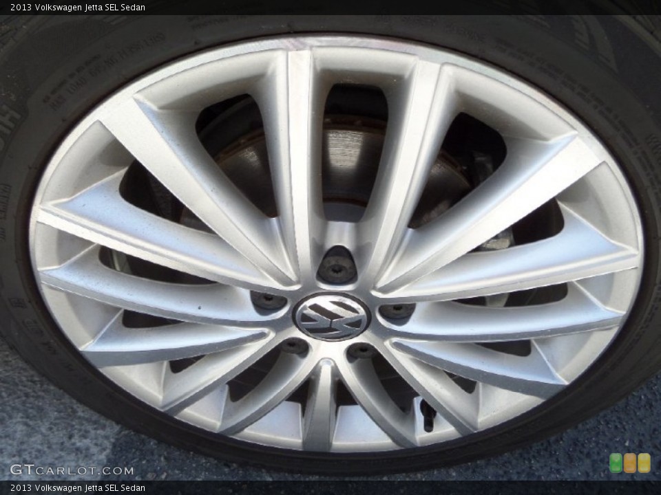 2013 Volkswagen Jetta SEL Sedan Wheel and Tire Photo #93831097