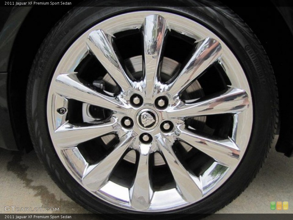 2011 Jaguar XF Premium Sport Sedan Wheel and Tire Photo #93860948