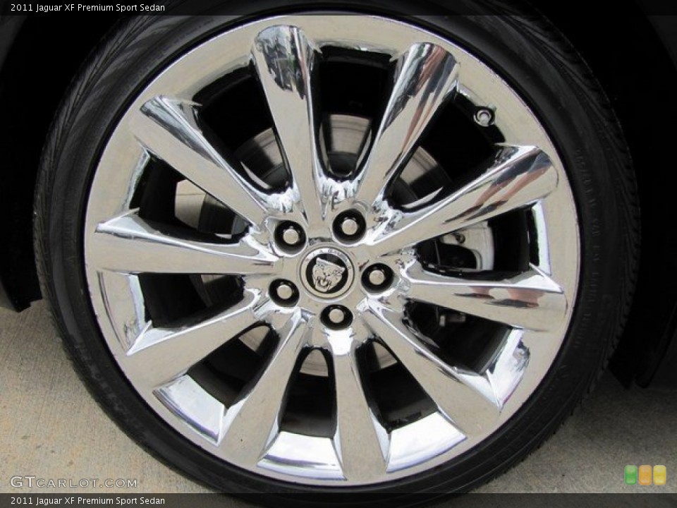 2011 Jaguar XF Premium Sport Sedan Wheel and Tire Photo #93860972