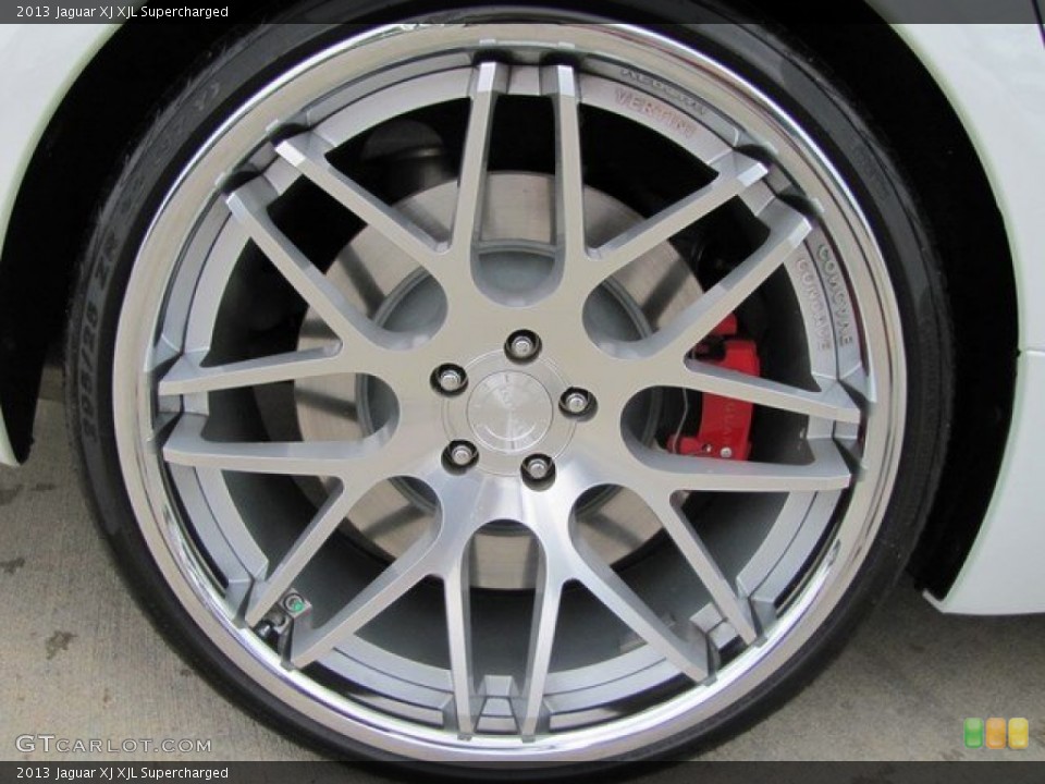 2013 Jaguar XJ Custom Wheel and Tire Photo #93869507