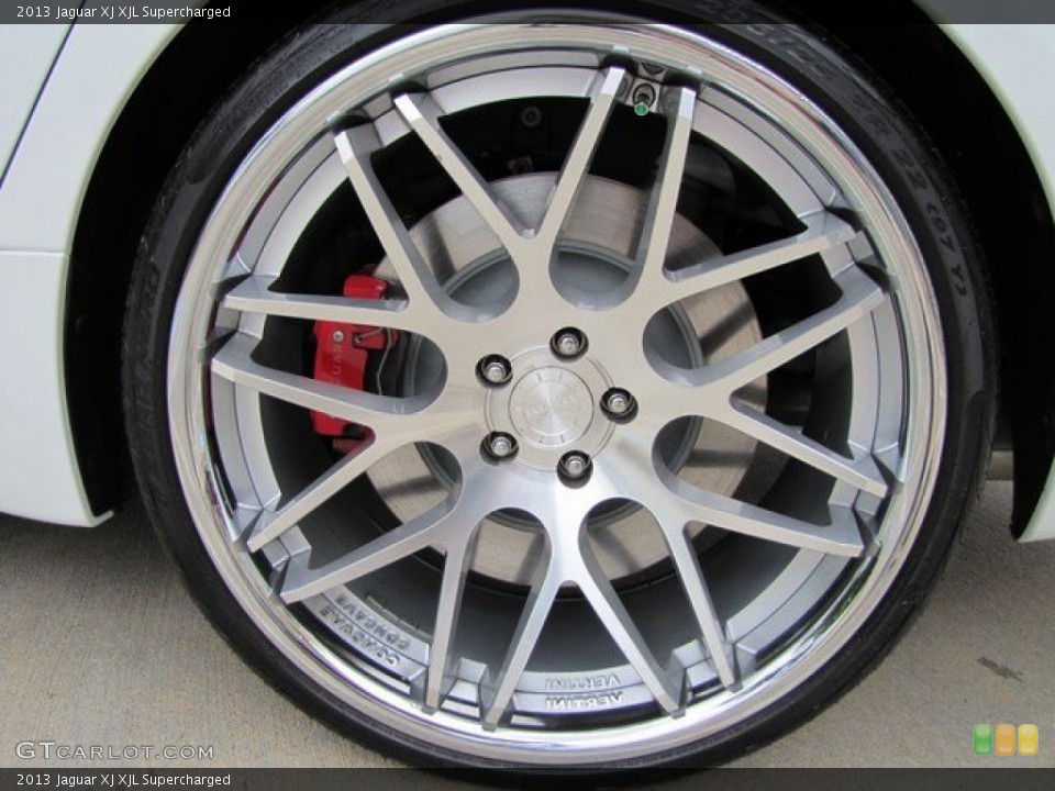 2013 Jaguar XJ Custom Wheel and Tire Photo #93869513