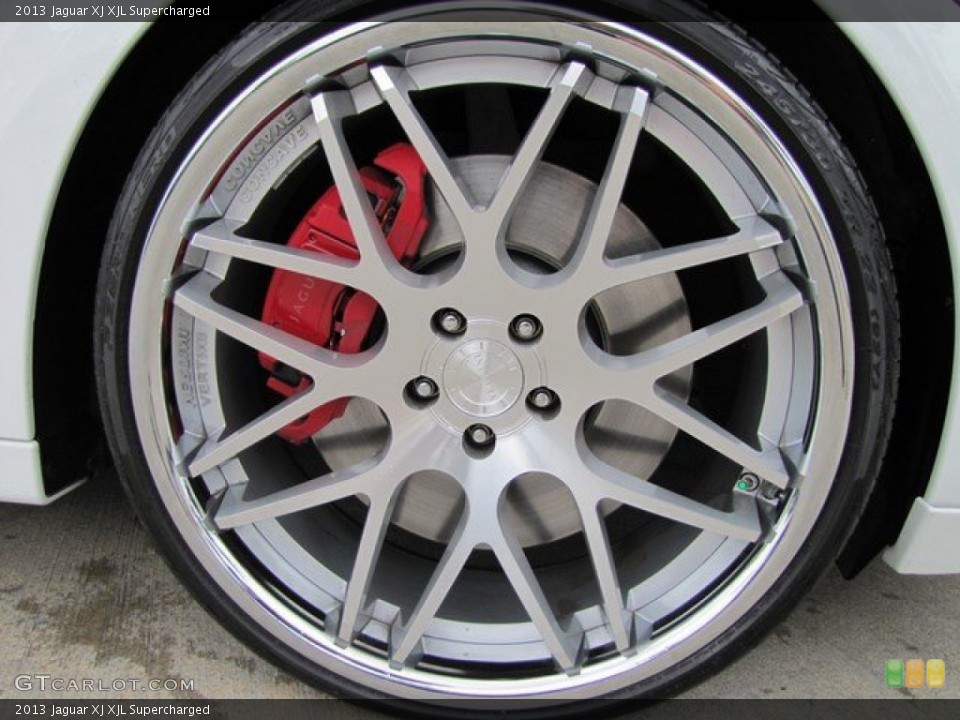 2013 Jaguar XJ Custom Wheel and Tire Photo #93869516