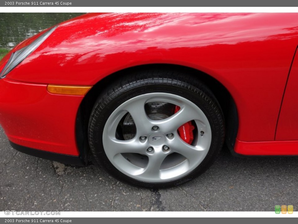 2003 Porsche 911 Carrera 4S Coupe Wheel and Tire Photo #93891256