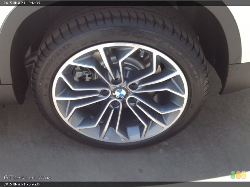 2015 BMW X1 xDrive35i Wheel and Tire Photo #93896930