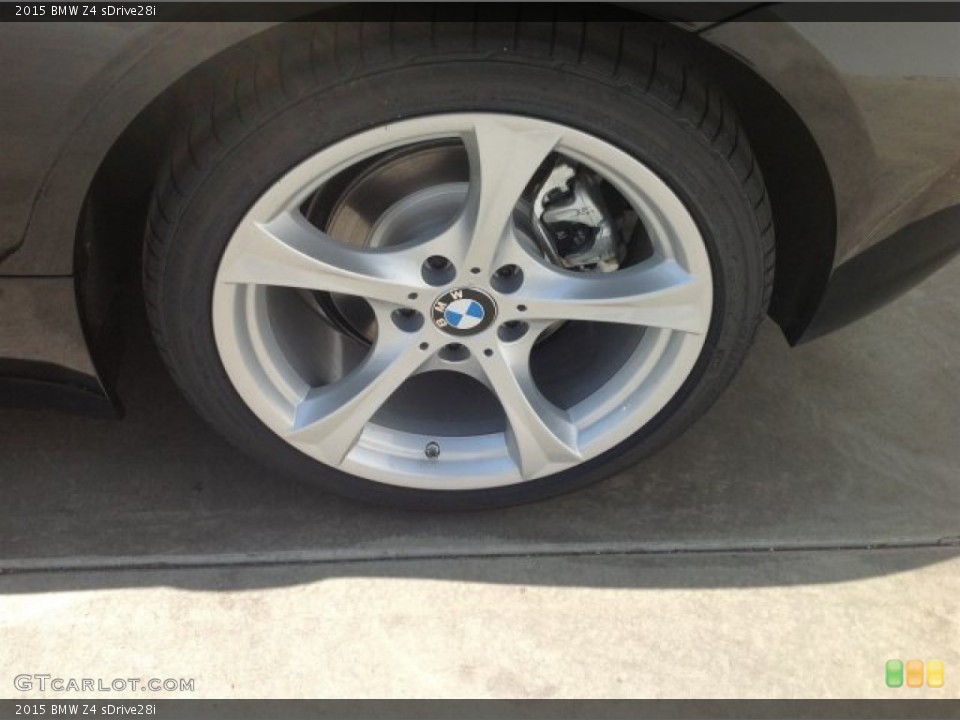 2015 BMW Z4 sDrive28i Wheel and Tire Photo #93897122