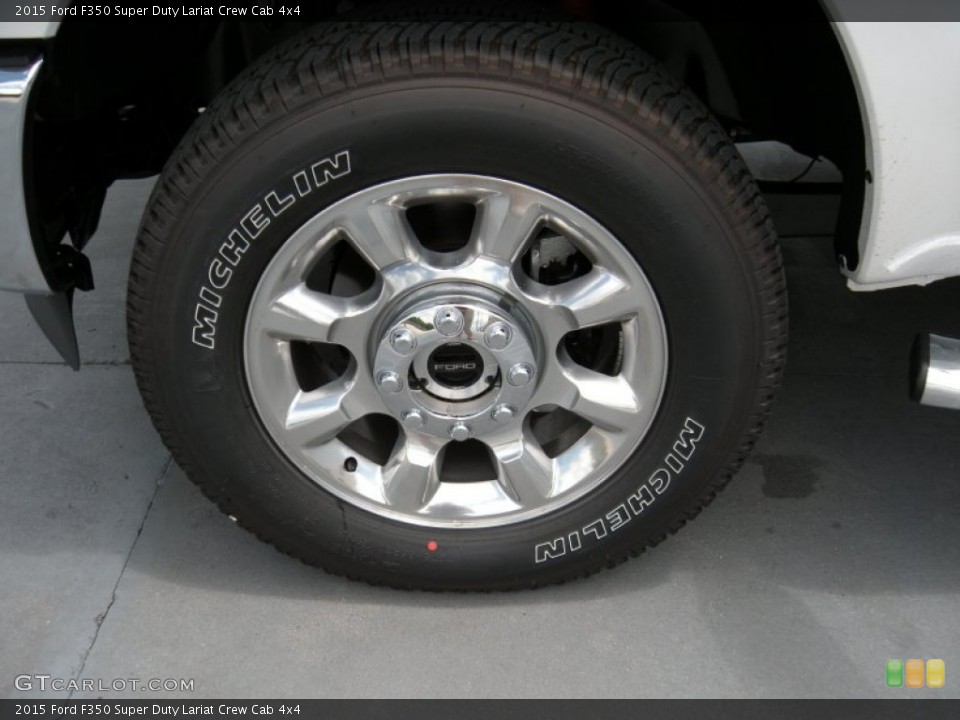 2015 Ford F350 Super Duty Lariat Crew Cab 4x4 Wheel and Tire Photo #93906290