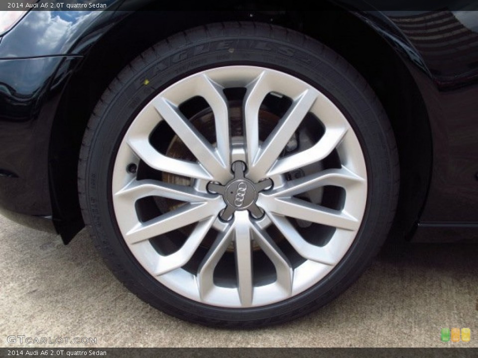 2014 Audi A6 2.0T quattro Sedan Wheel and Tire Photo #93921359