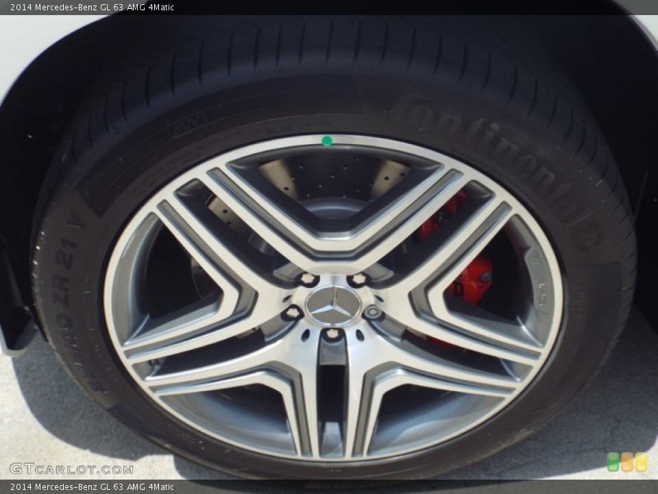 2014 Mercedes-Benz GL 63 AMG 4Matic Wheel and Tire Photo #93937884