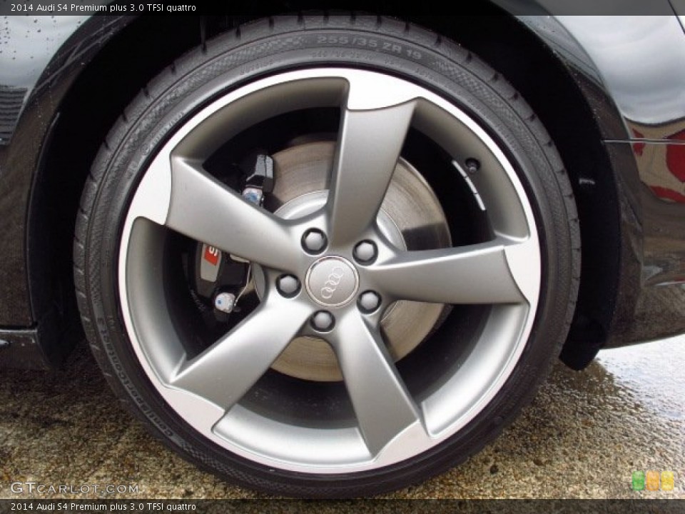 2014 Audi S4 Premium plus 3.0 TFSI quattro Wheel and Tire Photo #93942791