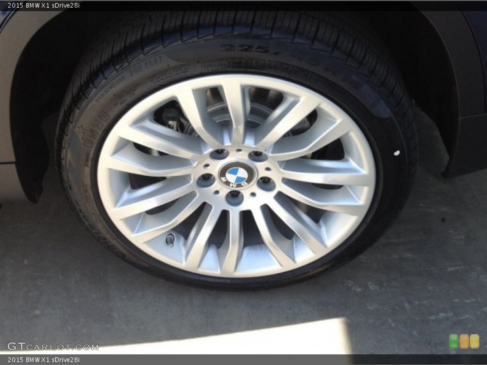 2015 BMW X1 sDrive28i Wheel and Tire Photo #93949206