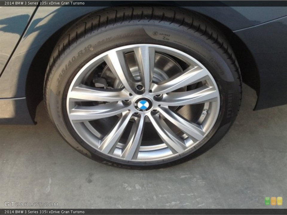 2014 BMW 3 Series 335i xDrive Gran Turismo Wheel and Tire Photo #93950730