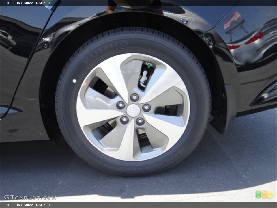 2014 Kia Optima Hybrid EX Wheel and Tire Photo #93980697