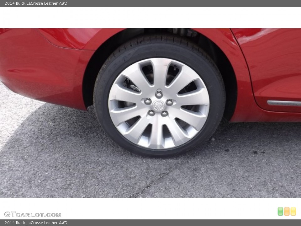 2014 Buick LaCrosse Leather AWD Wheel and Tire Photo #94004698