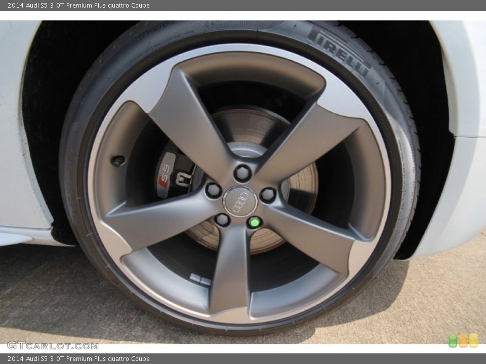 2014 Audi S5 3.0T Premium Plus quattro Coupe Wheel and Tire Photo #94017421