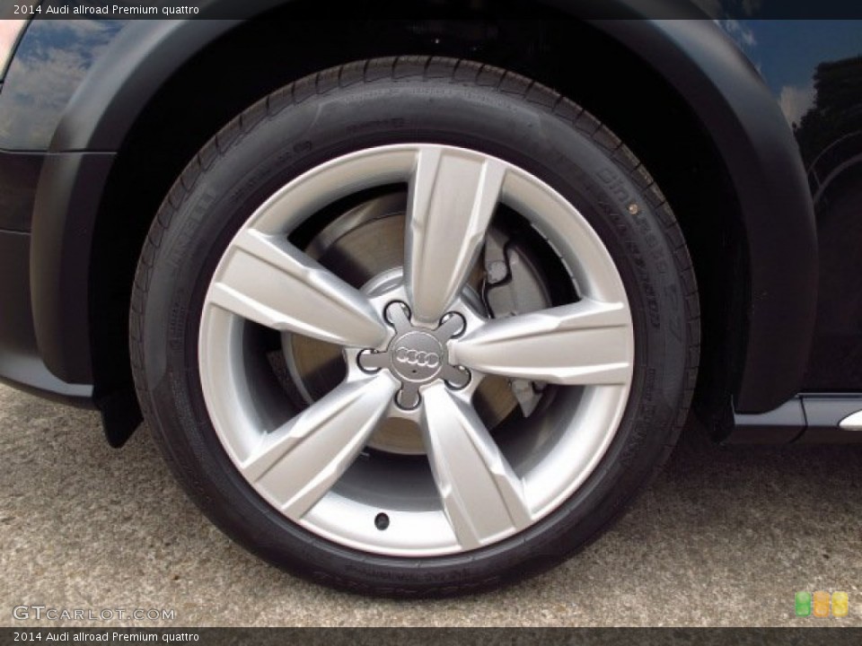 2014 Audi allroad Premium quattro Wheel and Tire Photo #94041322