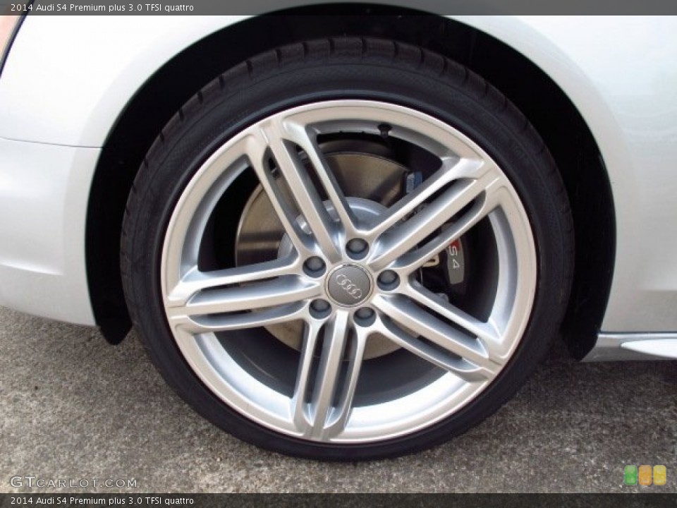 2014 Audi S4 Premium plus 3.0 TFSI quattro Wheel and Tire Photo #94041811