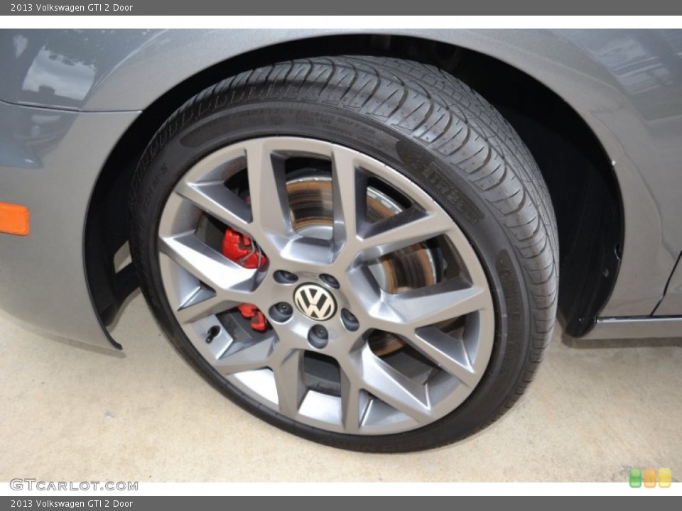 2013 Volkswagen GTI 2 Door Wheel and Tire Photo #94044796
