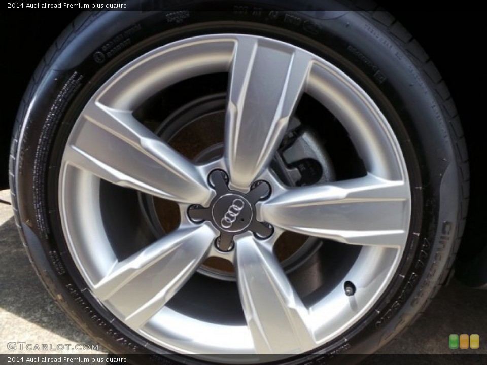 2014 Audi allroad Premium plus quattro Wheel and Tire Photo #94048630