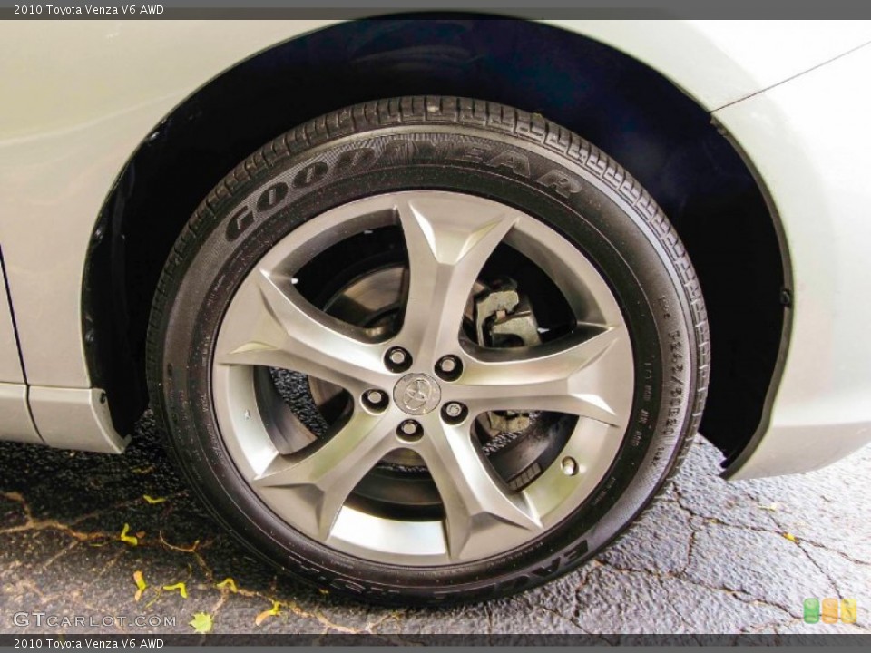 2010 Toyota Venza V6 AWD Wheel and Tire Photo #94050457