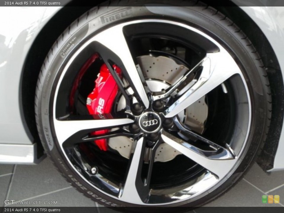 2014 Audi RS 7 4.0 TFSI quattro Wheel and Tire Photo #94051594