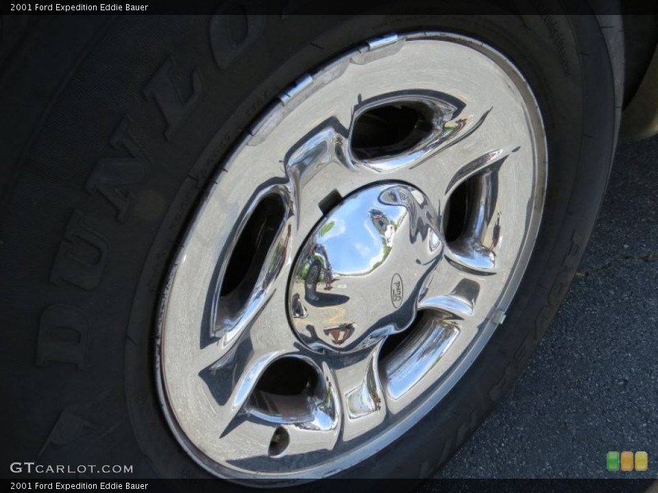 2001 Ford Expedition Eddie Bauer Wheel and Tire Photo #94055910