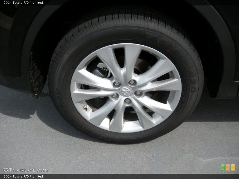 2014 Toyota RAV4 Limited Wheel and Tire Photo #94068792
