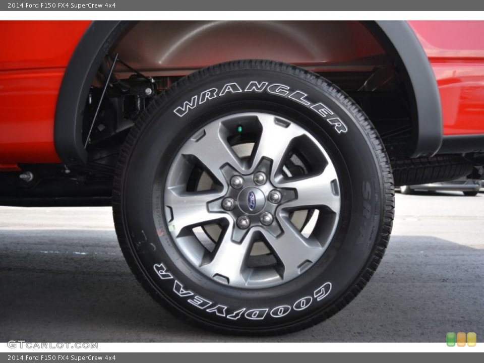 2014 Ford F150 FX4 SuperCrew 4x4 Wheel and Tire Photo #94069785