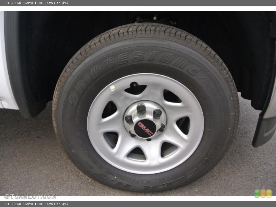 2014 GMC Sierra 1500 Crew Cab 4x4 Wheel and Tire Photo #94072458