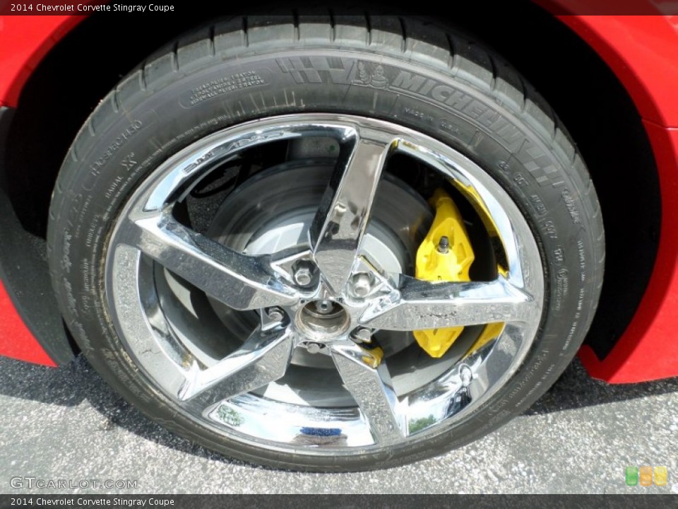 2014 Chevrolet Corvette Stingray Coupe Wheel and Tire Photo #94084077