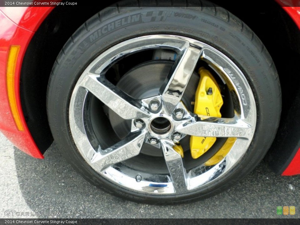 2014 Chevrolet Corvette Stingray Coupe Wheel and Tire Photo #94084100