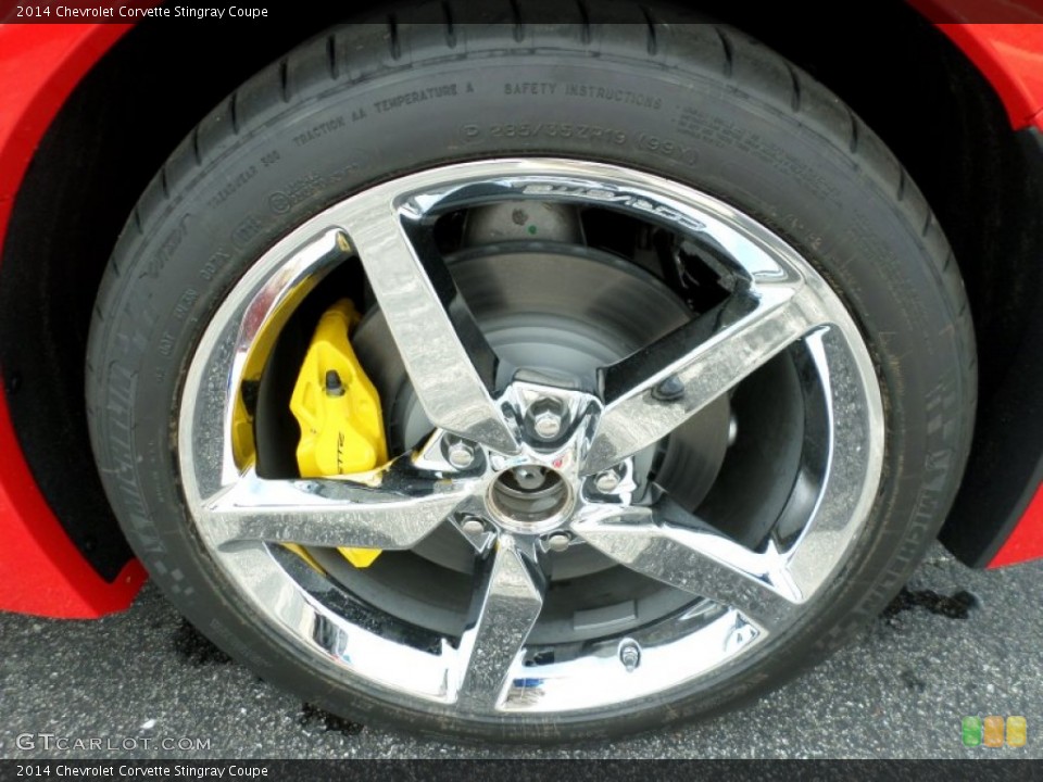 2014 Chevrolet Corvette Stingray Coupe Wheel and Tire Photo #94084116